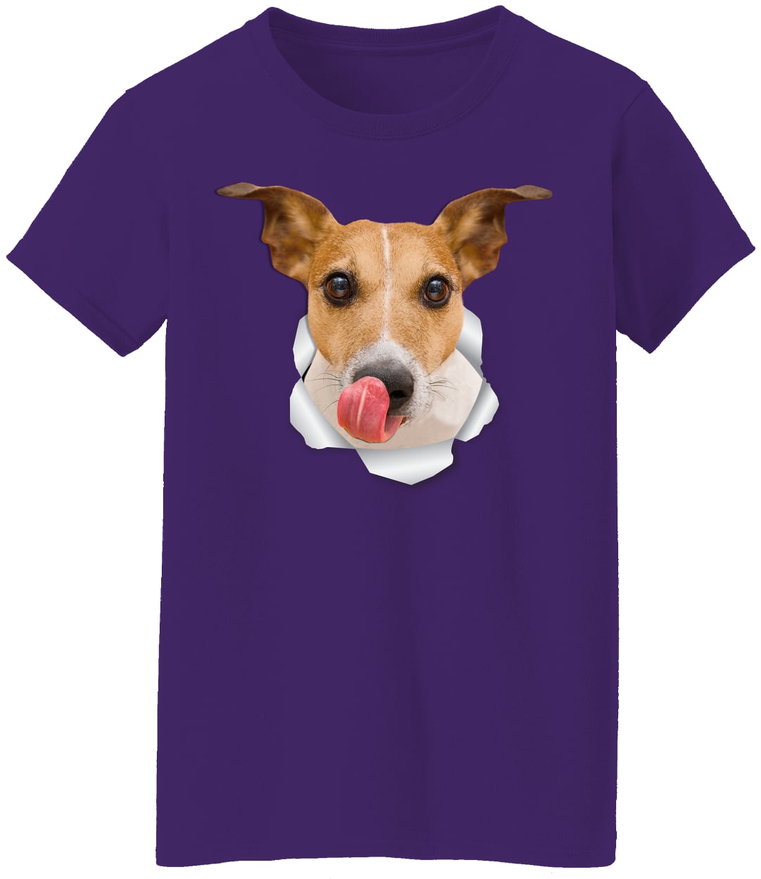 G500L Ladies' 5.3 oz. T-Shirt - Purple