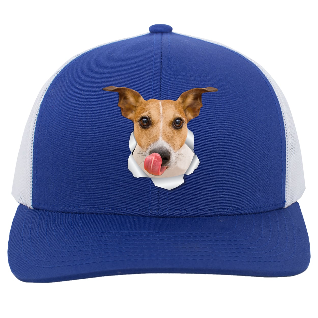 104C Trucker Snap Back - Royal/White