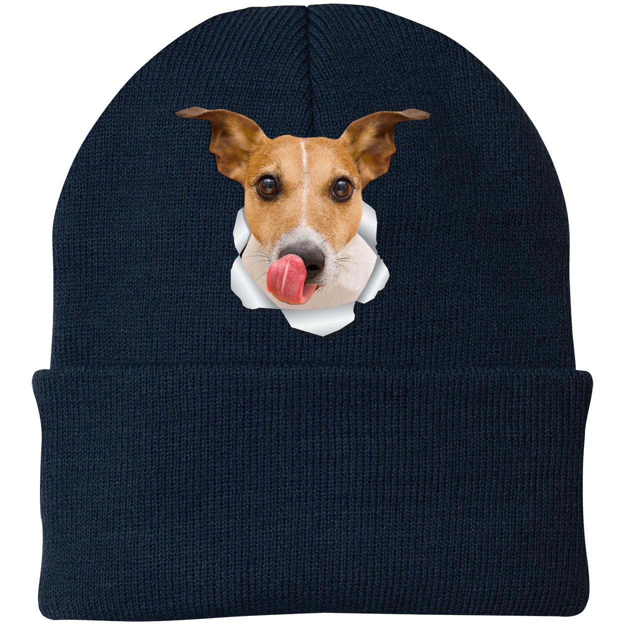 CP90 Port & Company Knit Beanie - Navy