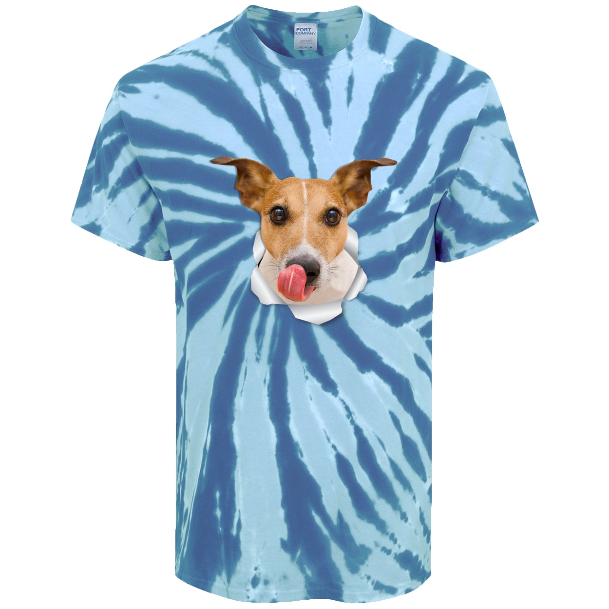 PC147 Port & Company Tie-Dye Tee - Royal