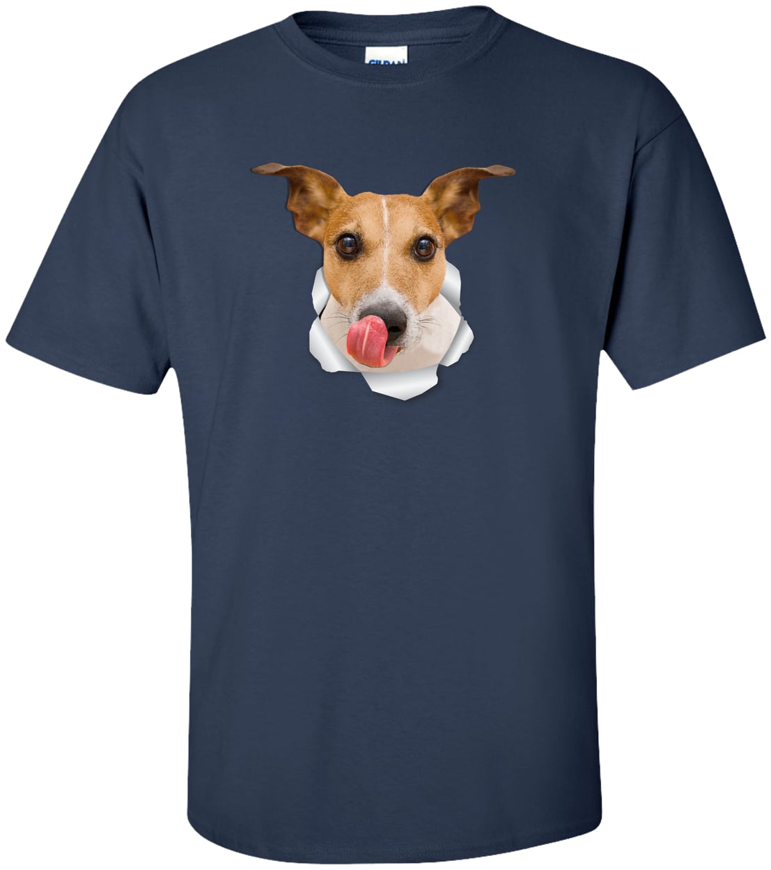 G200T Gildan Mens Tall Ultra Cotton Tee - Navy