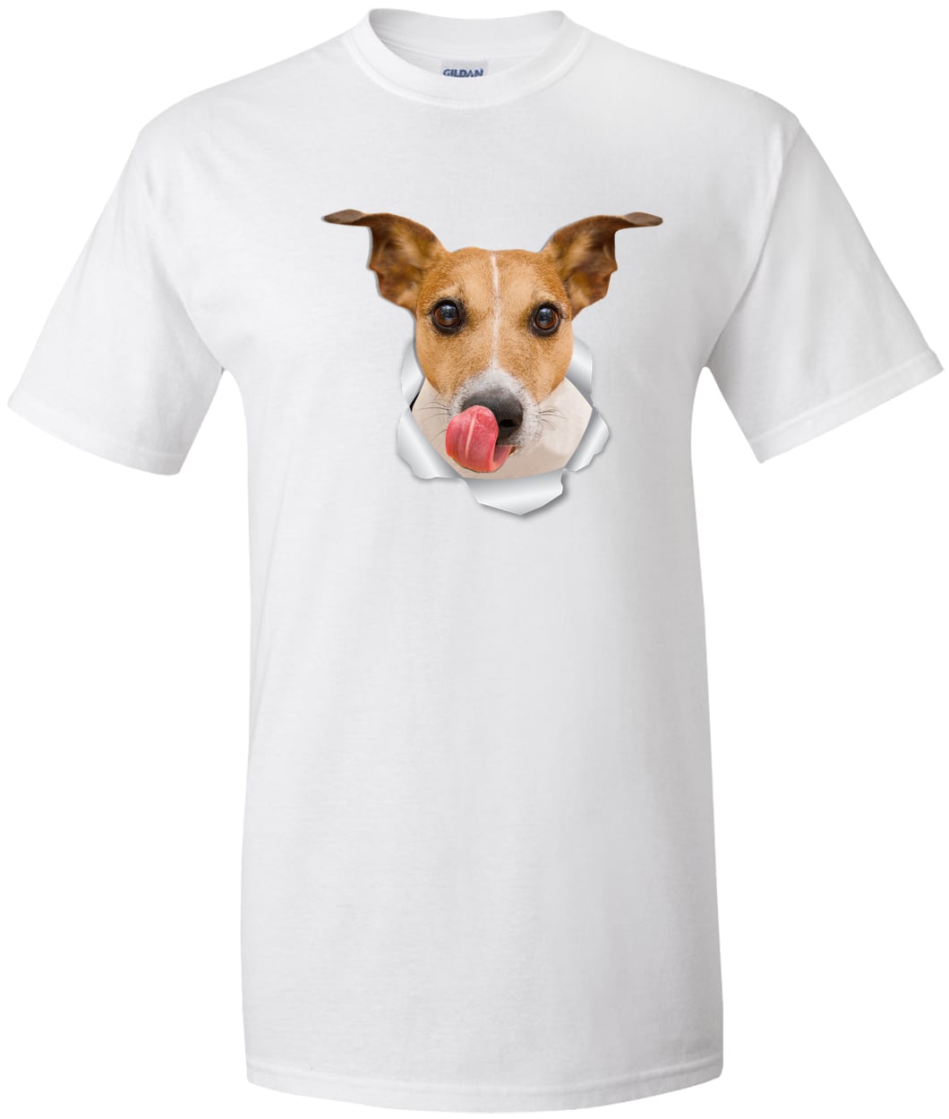 G200T Gildan Mens Tall Ultra Cotton Tee - White