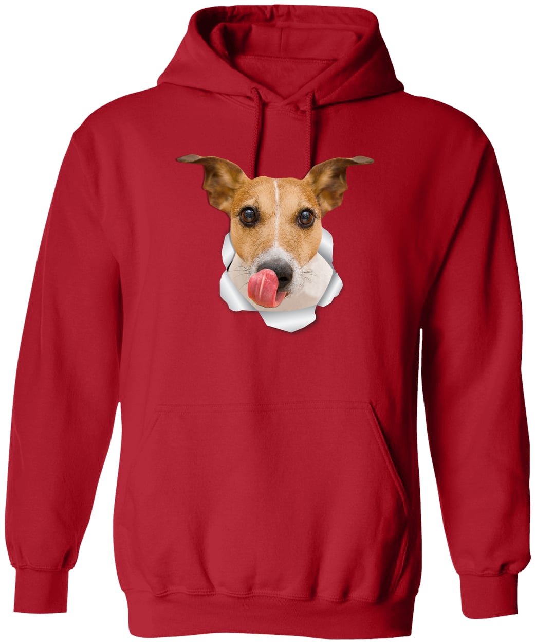 G185 Gildan Pullover Hoodie - Red