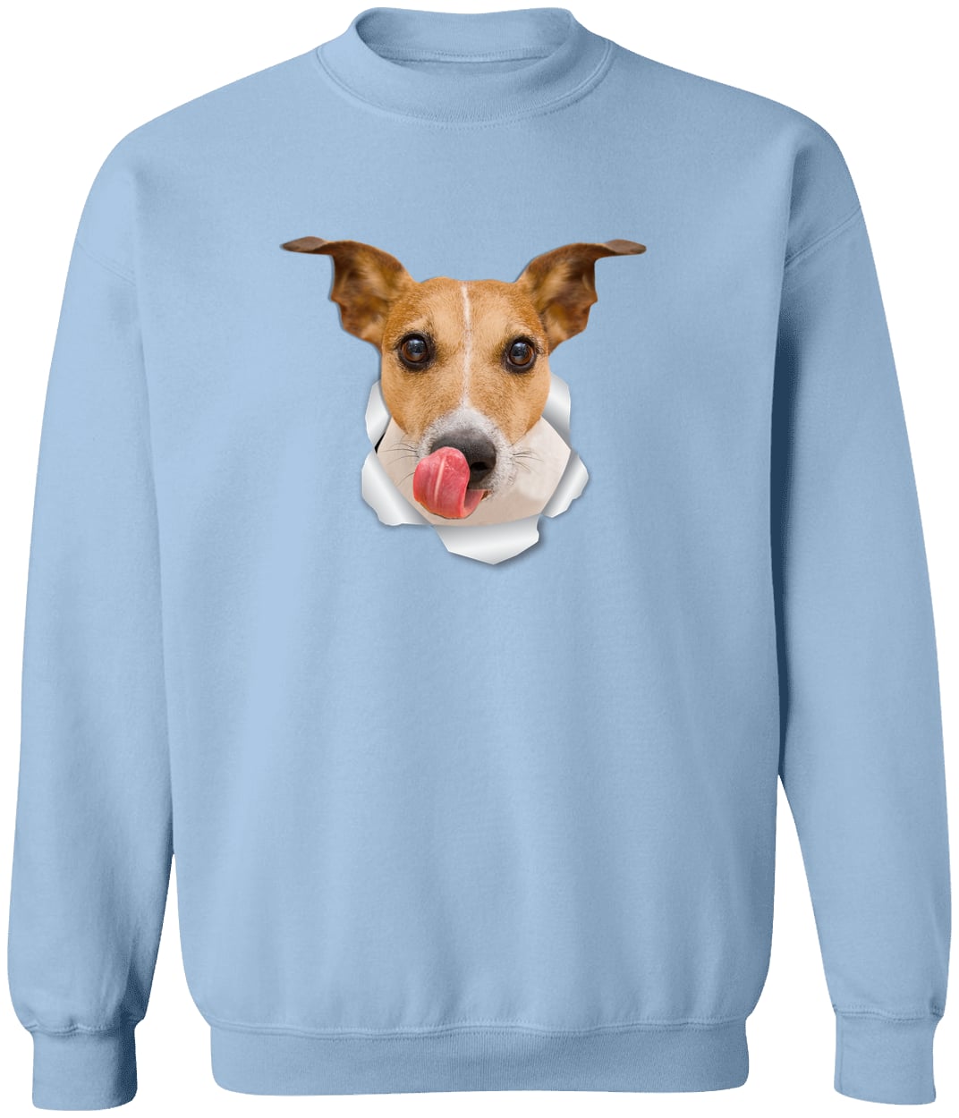 G180 Gildan Crewneck Pullover Sweatshirt - Light Blue