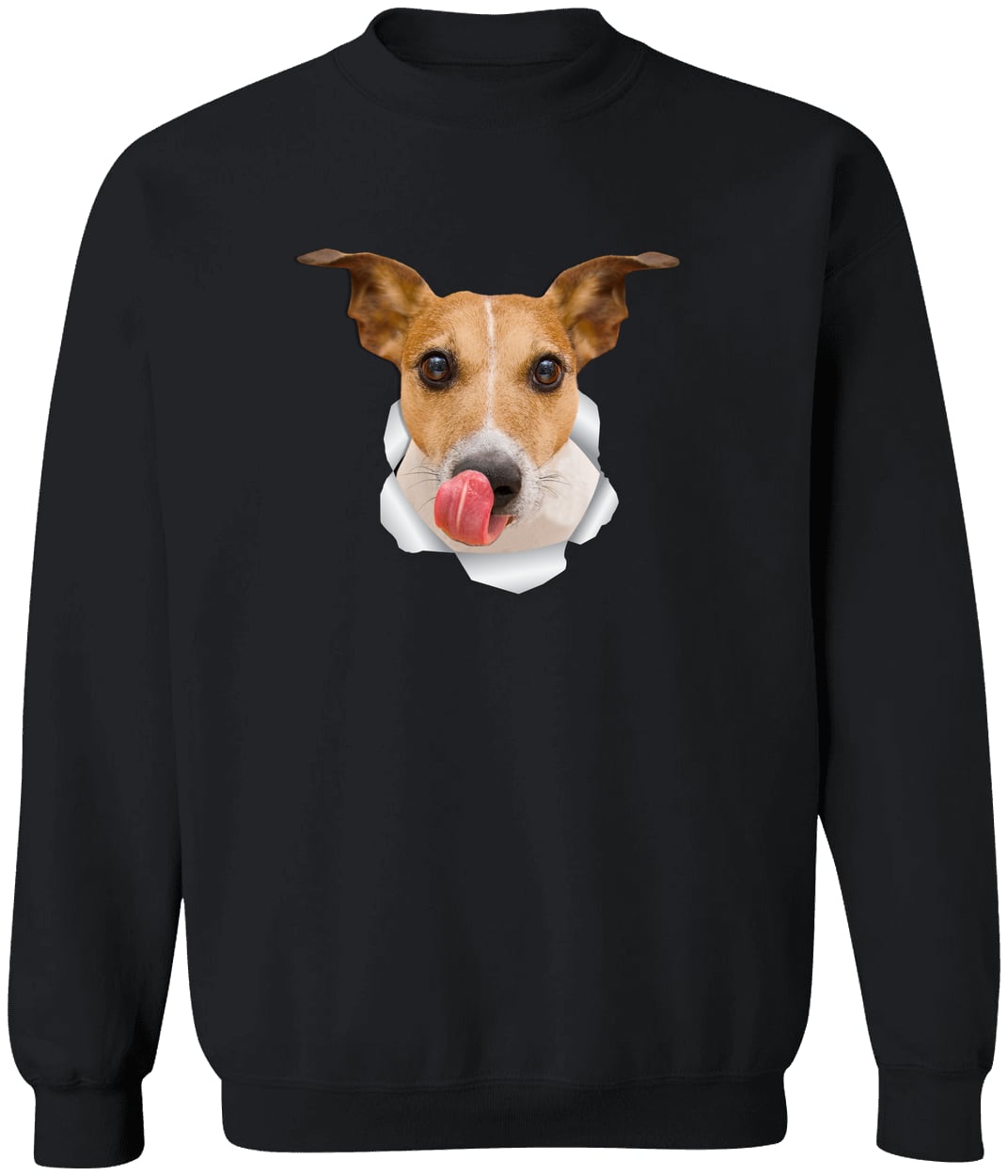 G180 Gildan Crewneck Pullover Sweatshirt - Black