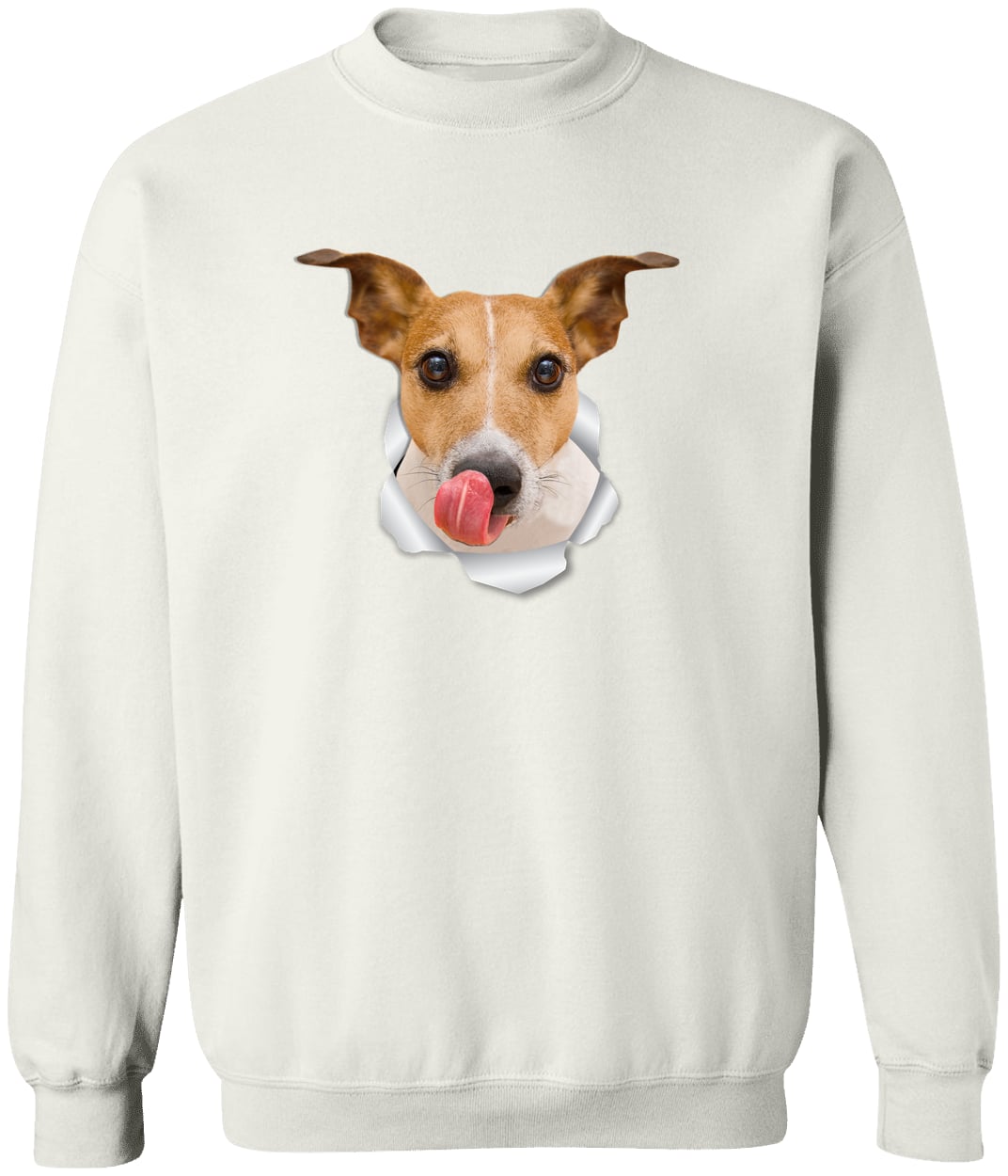 G180 Gildan Crewneck Pullover Sweatshirt - White