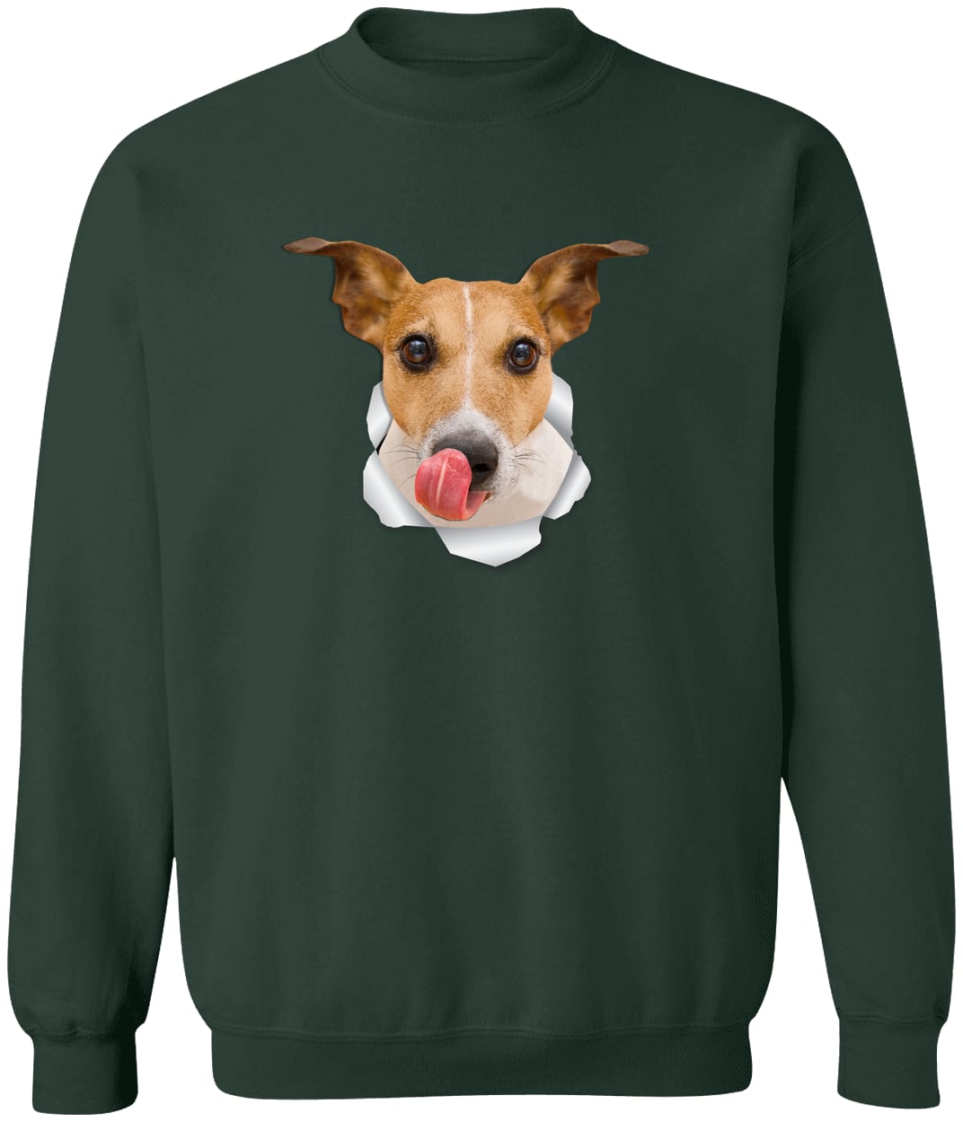 G180 Gildan Crewneck Pullover Sweatshirt - Forest Green