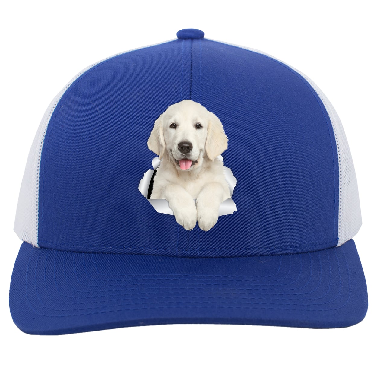104C Trucker Snap Back - Royal/White