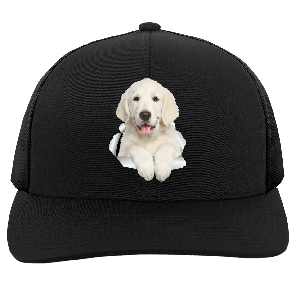104C Trucker Snap Back - Black