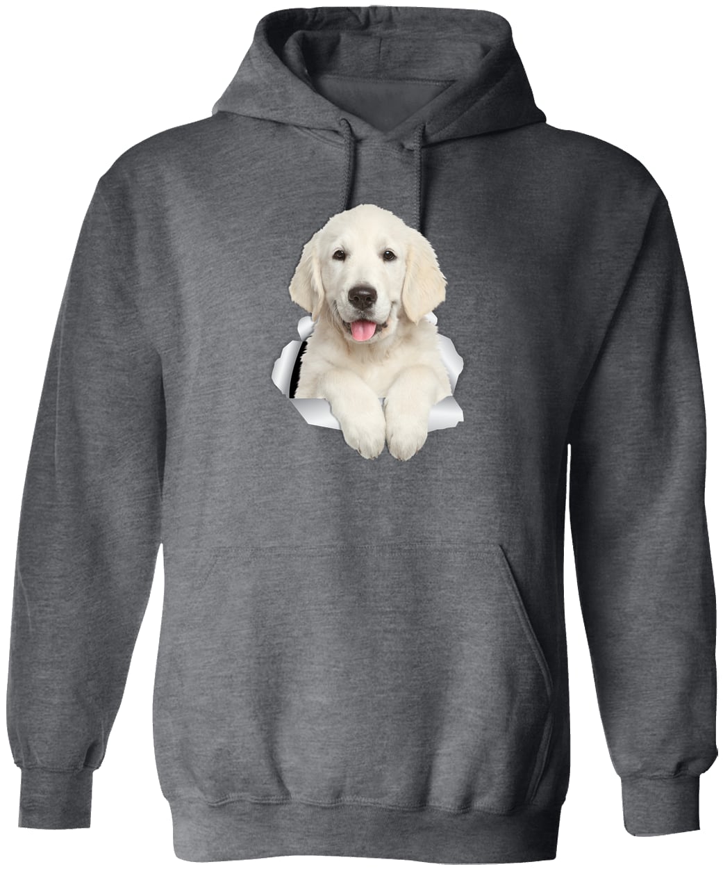 G185 Gildan Pullover Hoodie - Dark Heather