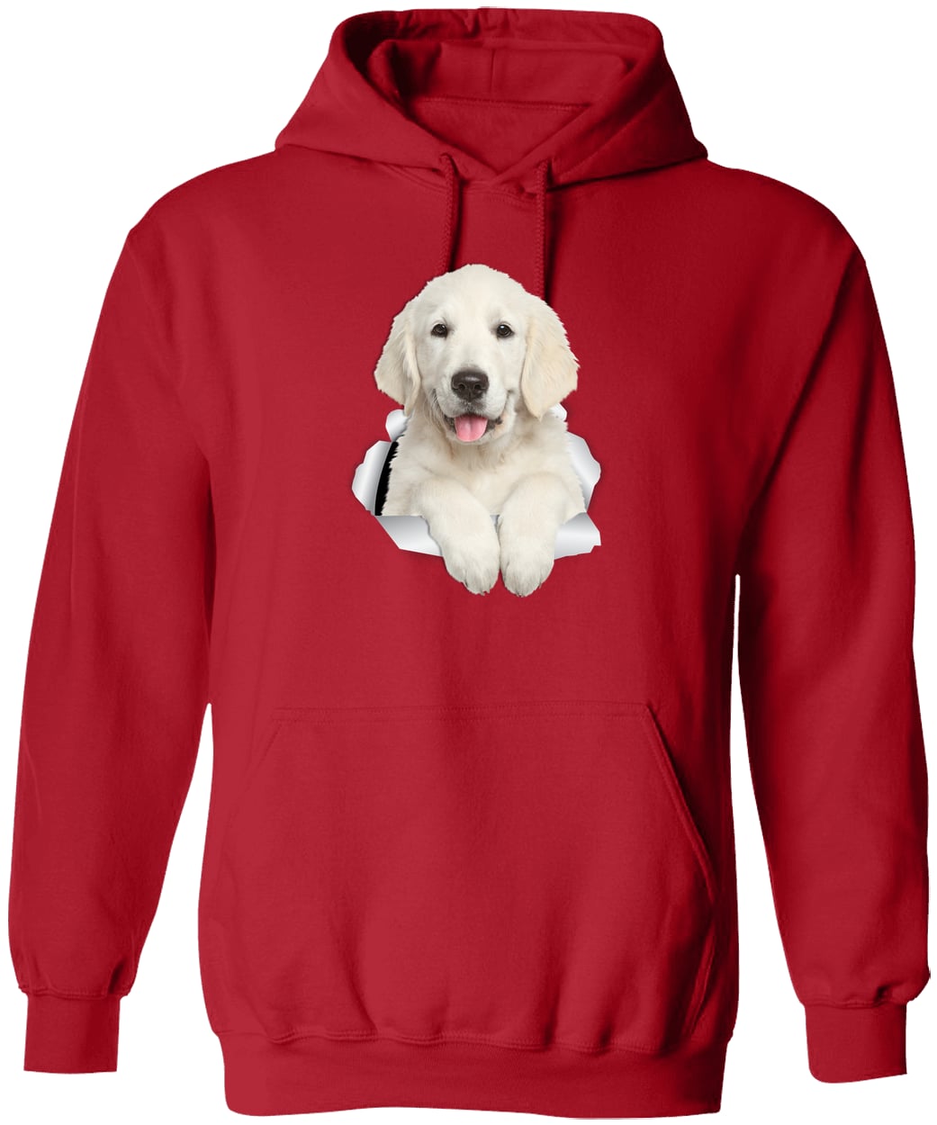 G185 Gildan Pullover Hoodie - Red