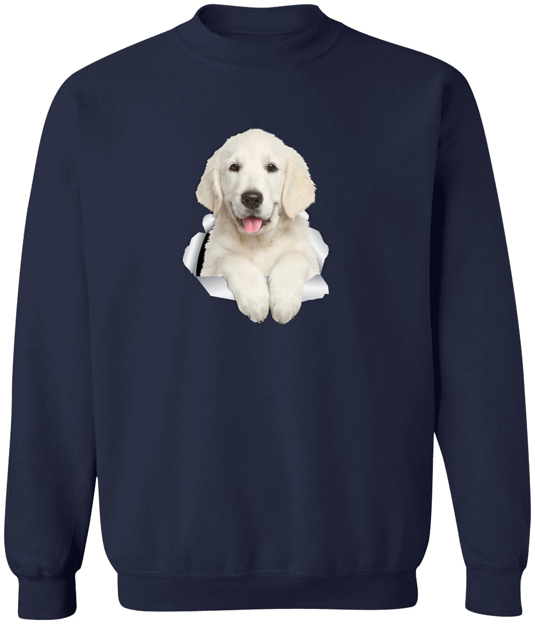 G180 Gildan Crewneck Pullover Sweatshirt - Navy