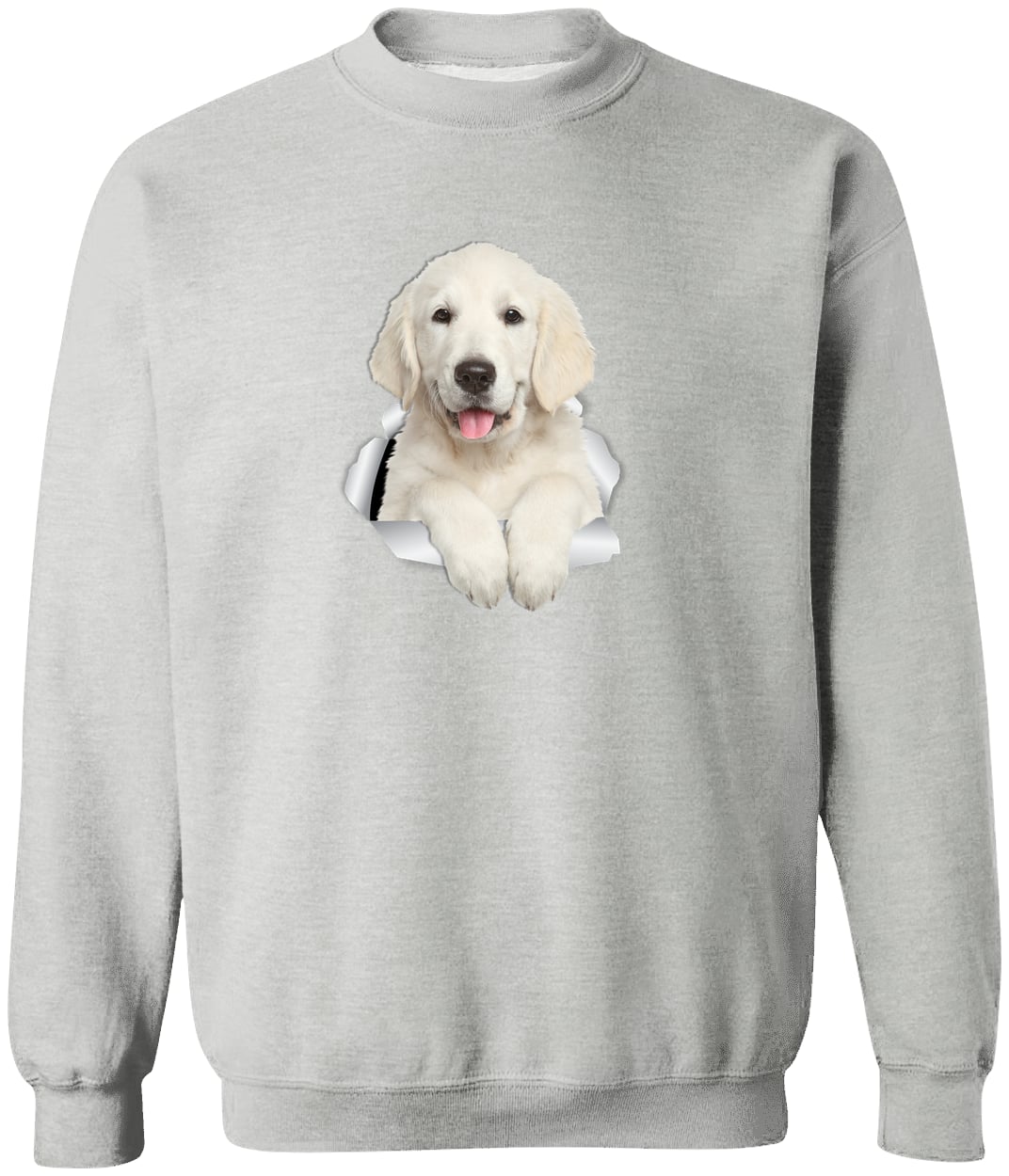 G180 Gildan Crewneck Pullover Sweatshirt - Sport Grey
