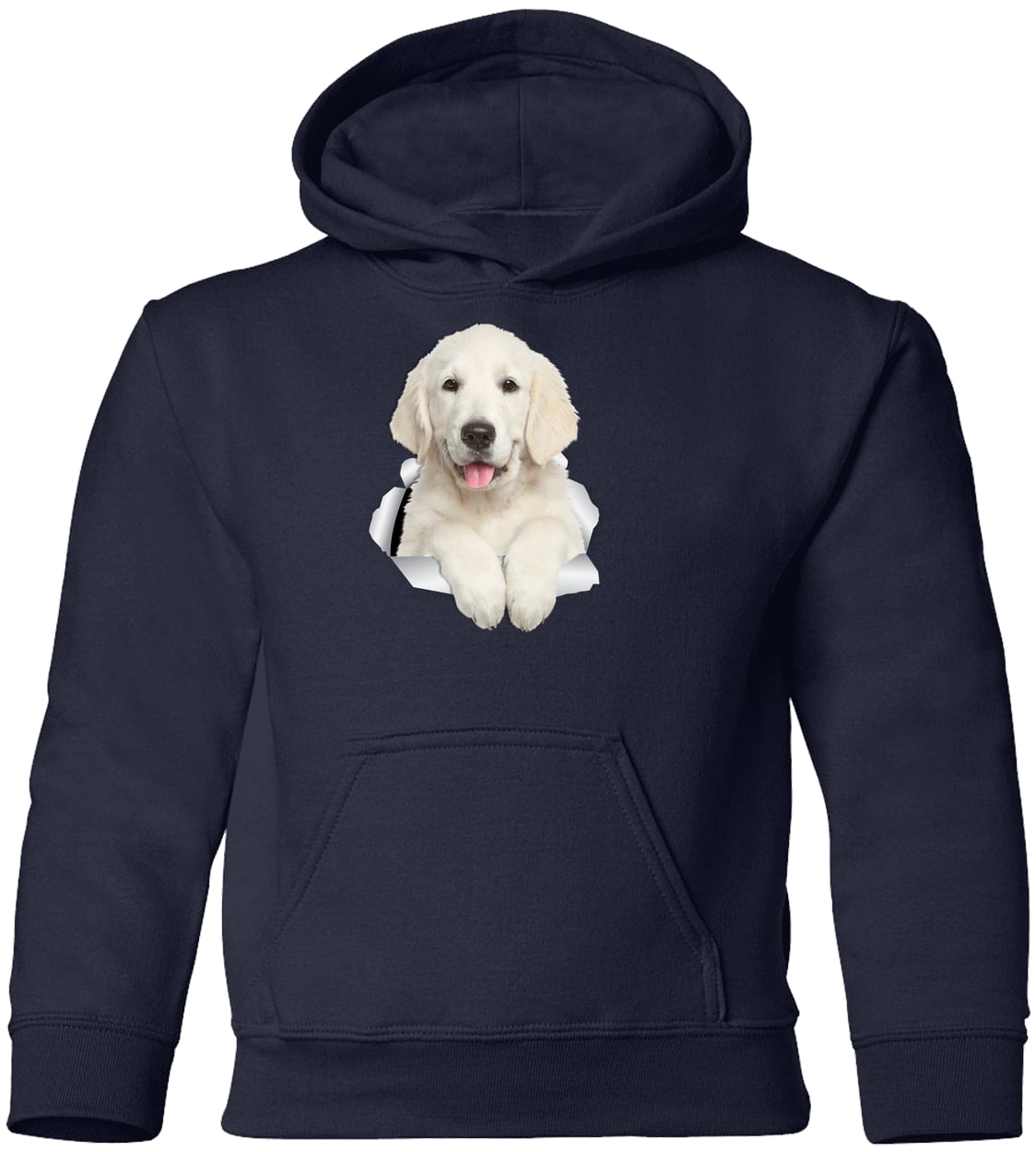 G185B Gildan Youth Pullover Hoodie - Navy