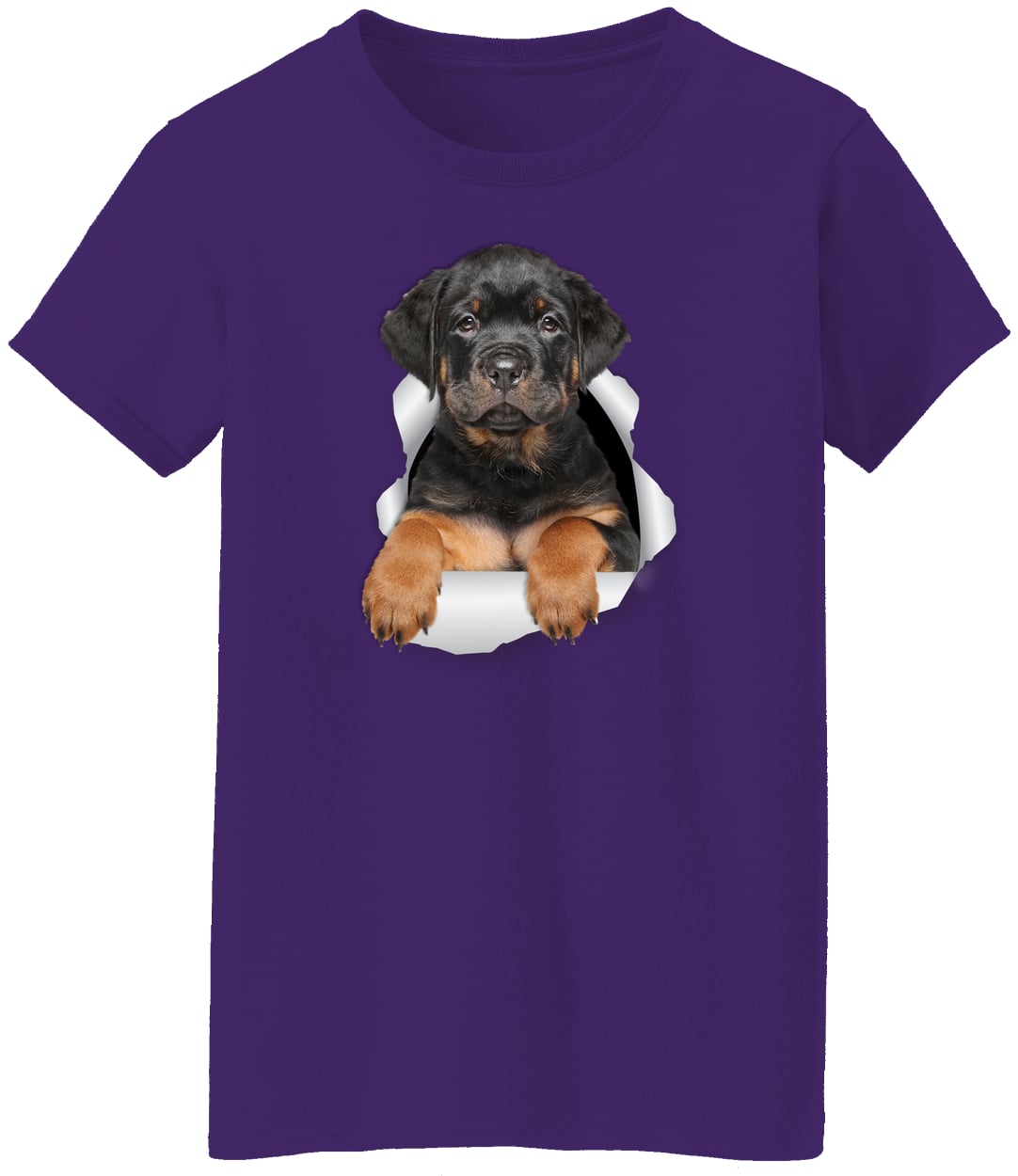 G500L Ladies' 5.3 oz. T-Shirt - Purple