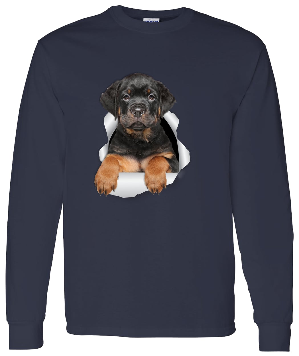 G540 LS T-Shirt 5.3 oz. - Navy