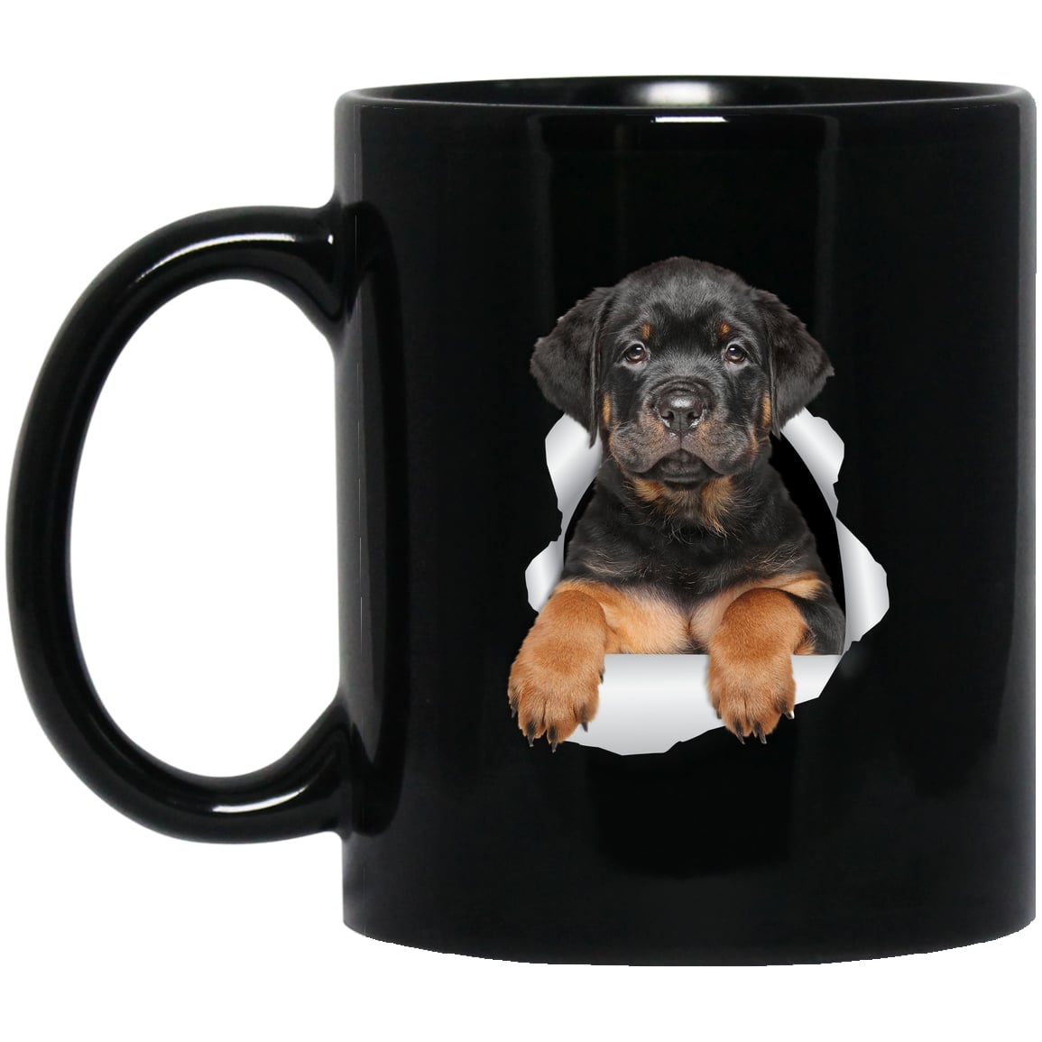 BM11OZ 11oz Black Mug Design Preview