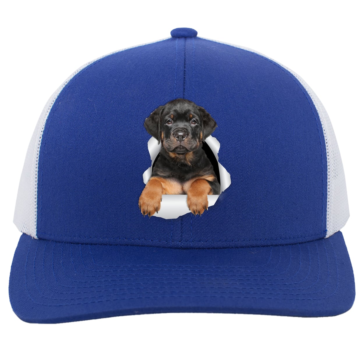 104C Trucker Snap Back - Royal/White