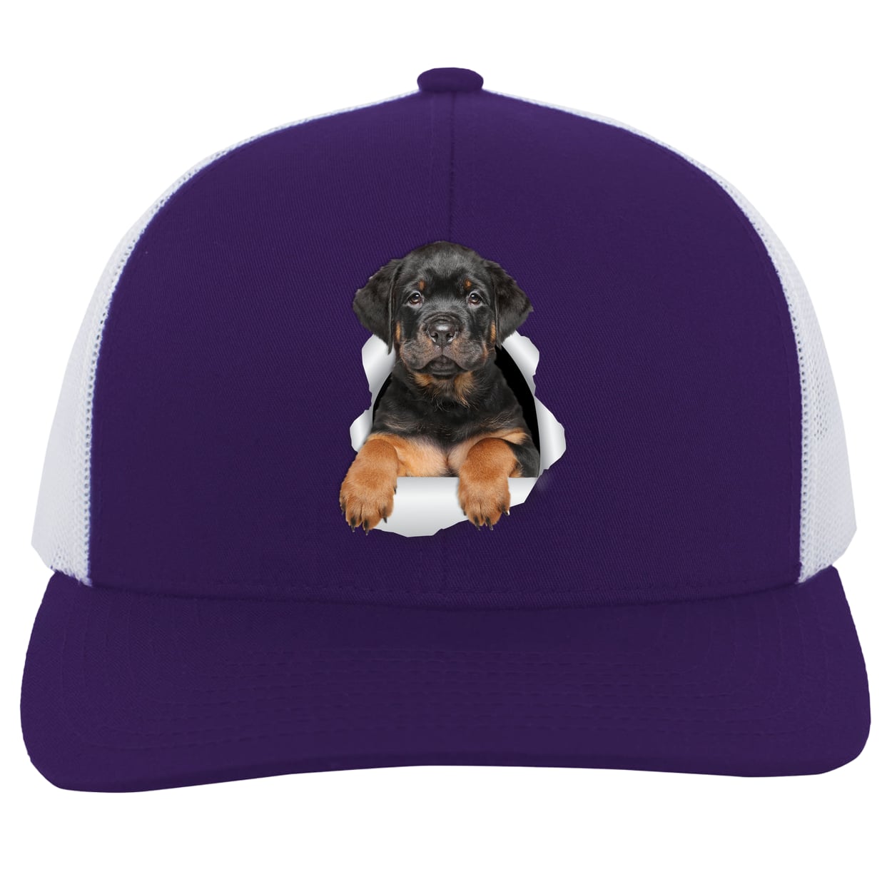 104C Trucker Snap Back - Purple/White