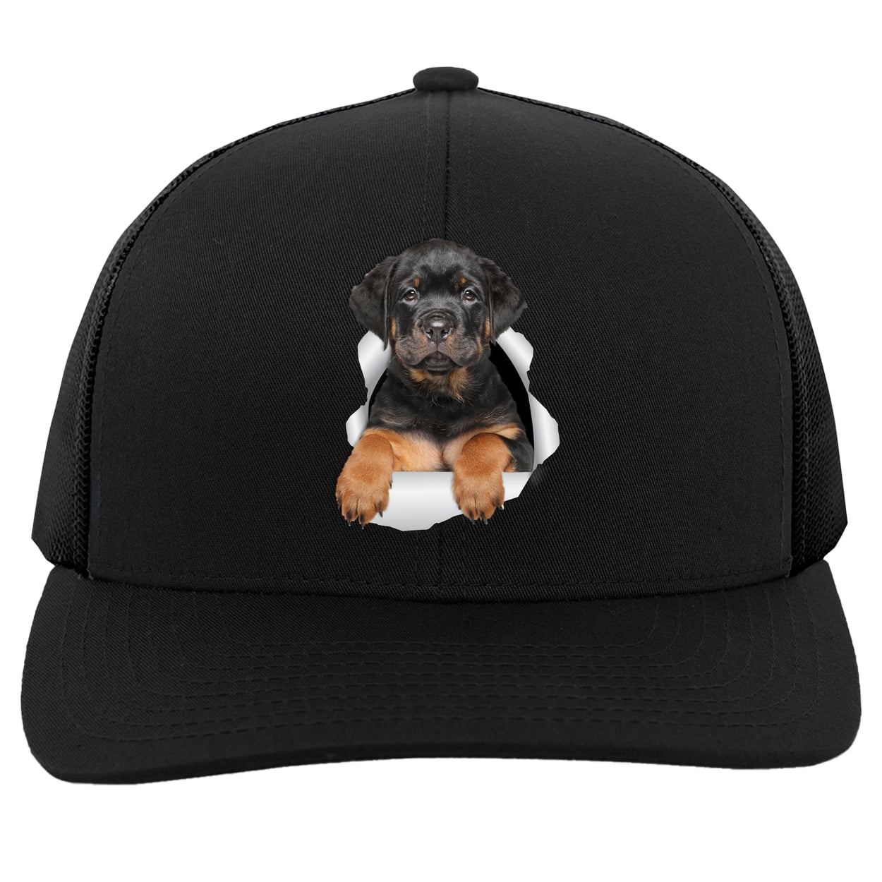 104C Trucker Snap Back - Black