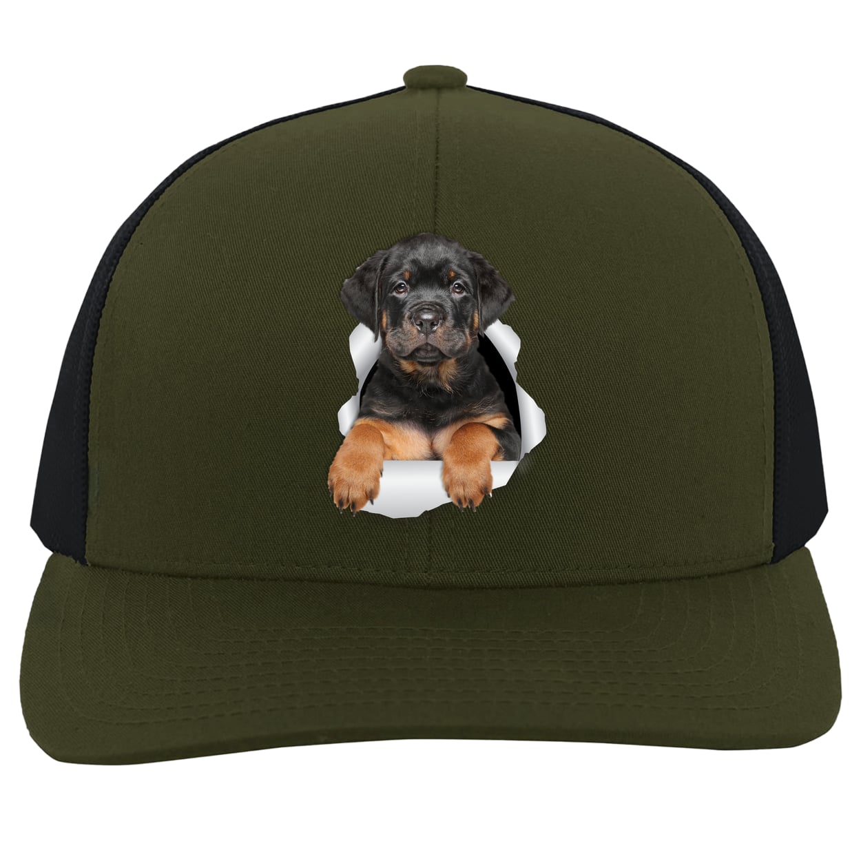 104C Trucker Snap Back - Moss/Charcoal