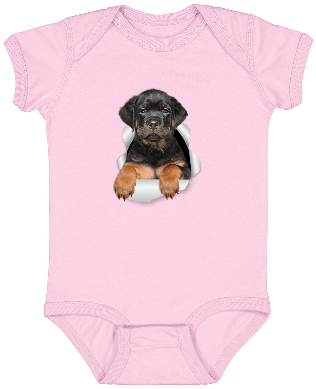 4424 Infant Fine Jersey Bodysuit - Pink