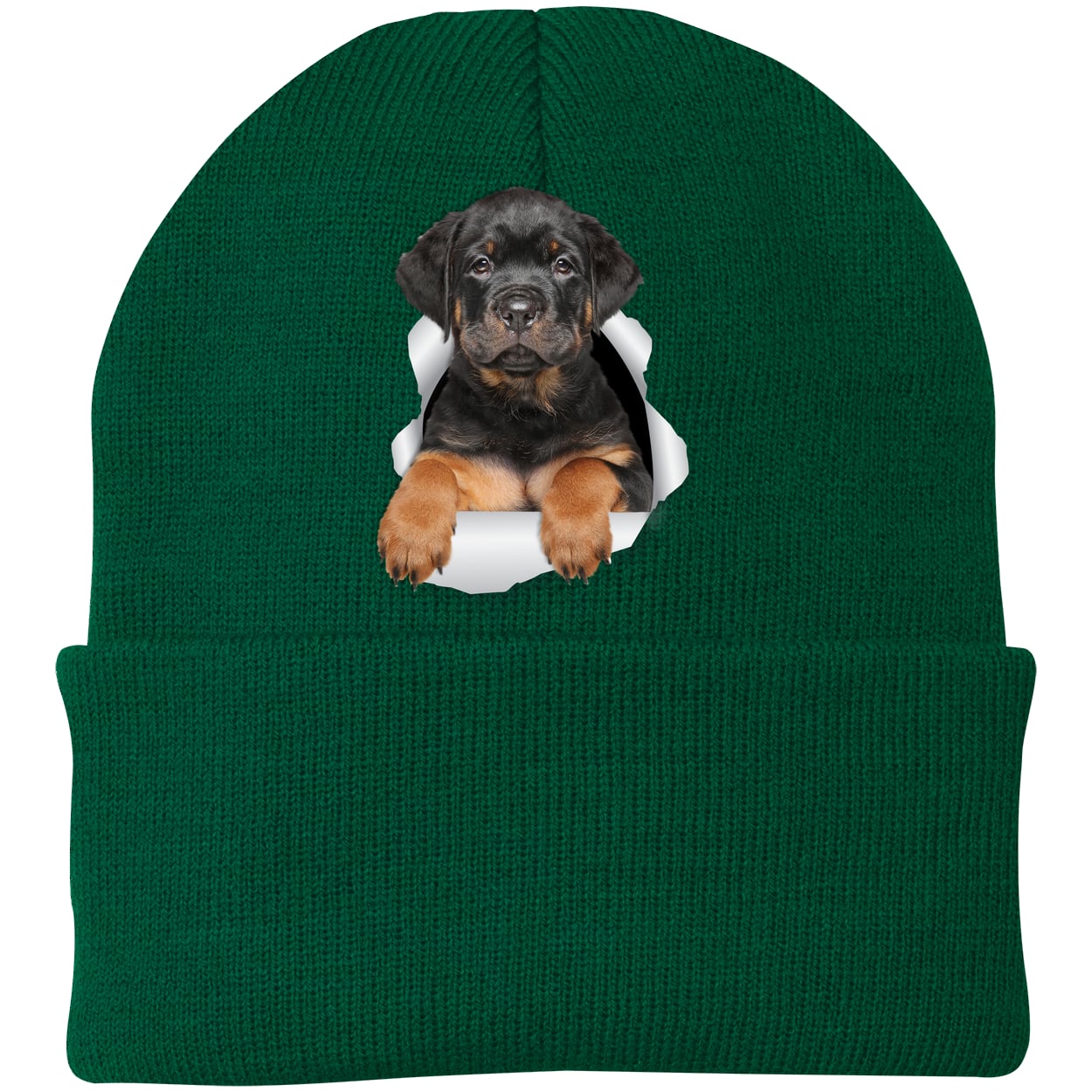CP90 Port & Company Knit Beanie - Athletic Green