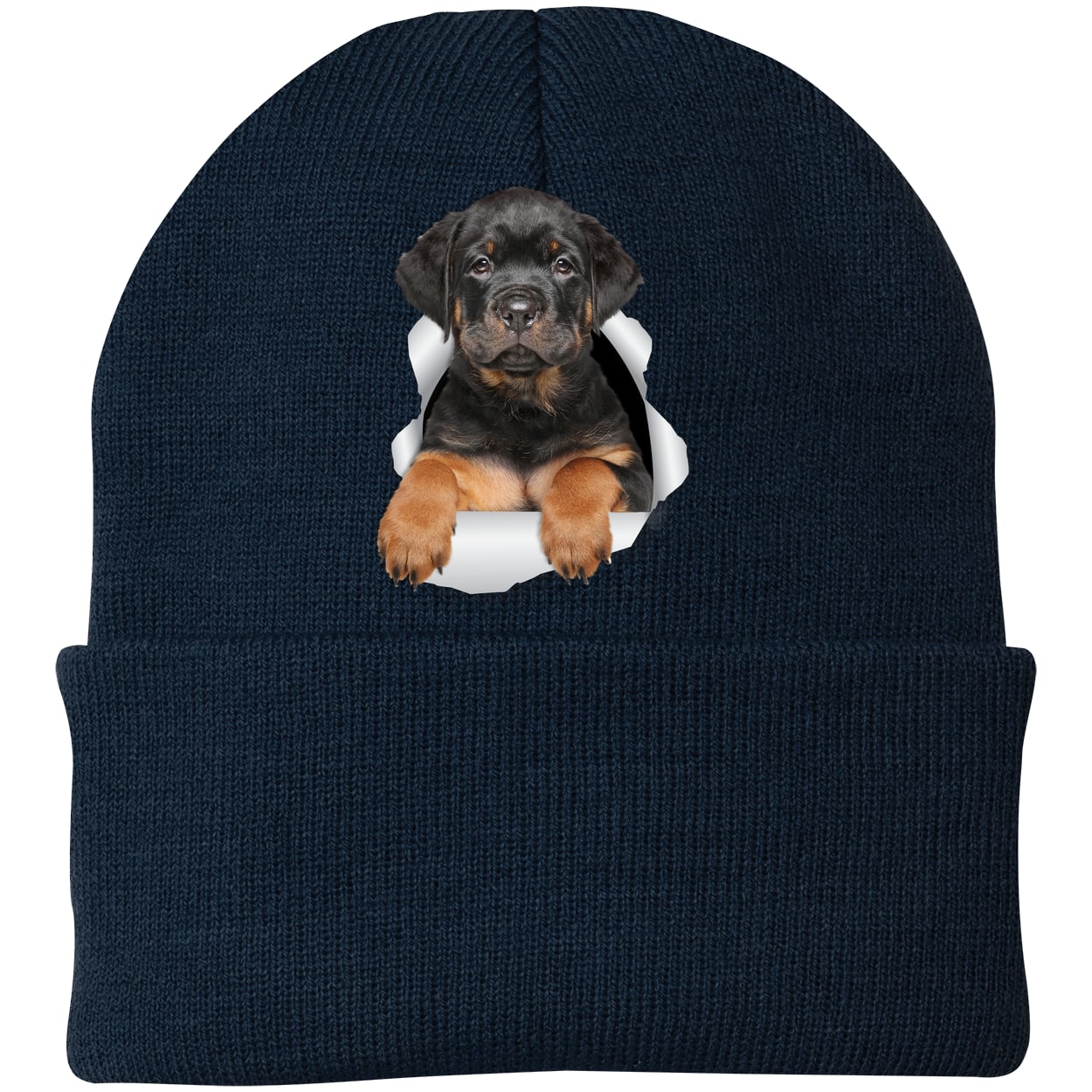 CP90 Port & Company Knit Beanie - Navy