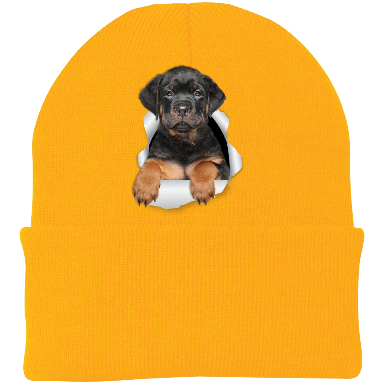 CP90 Port & Company Knit Beanie - Athletic Gold