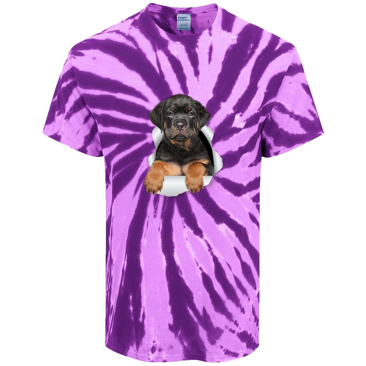 PC147 Port & Company Tie-Dye Tee - Purple
