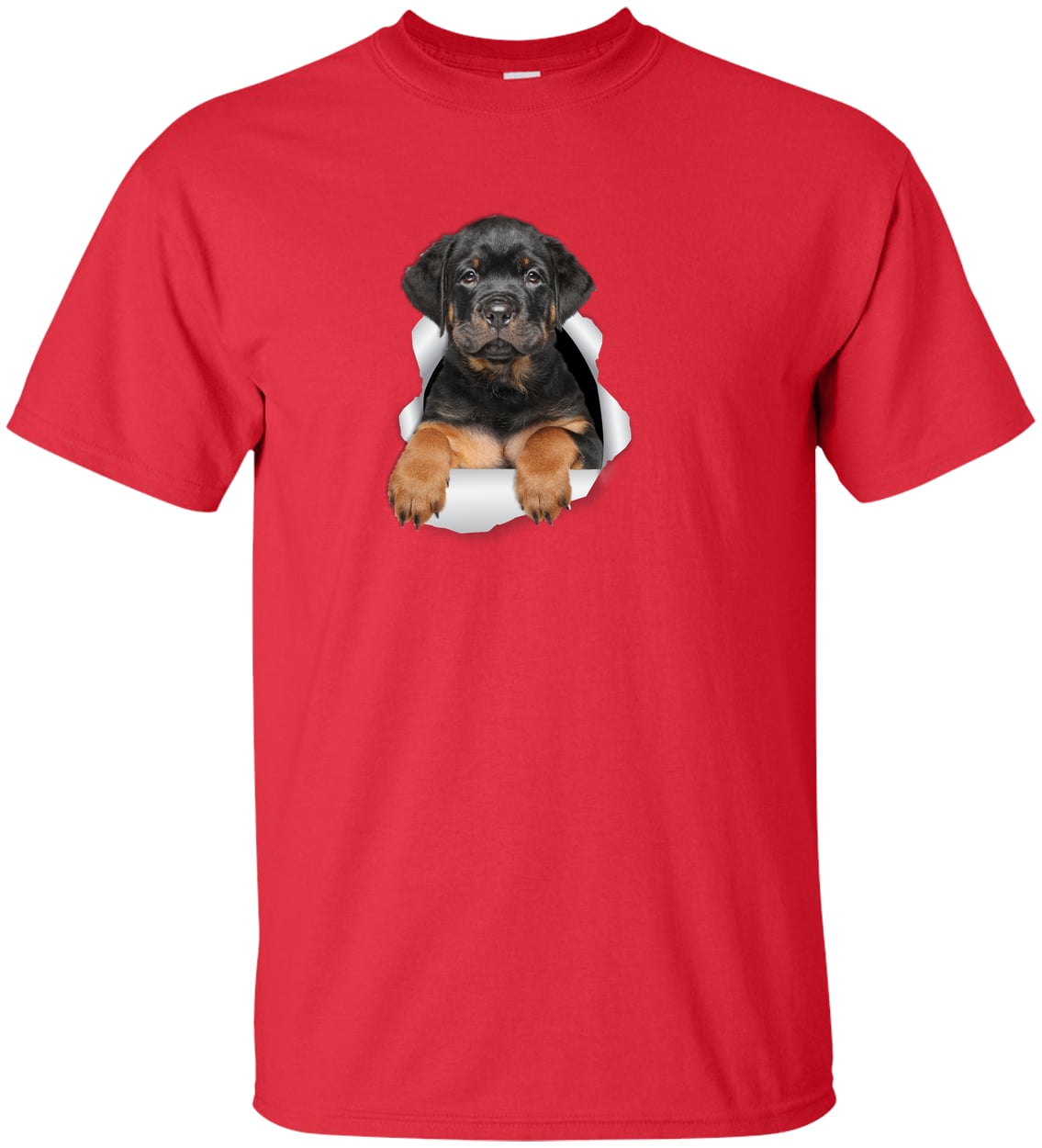 G200T Gildan Mens Tall Ultra Cotton Tee - Red