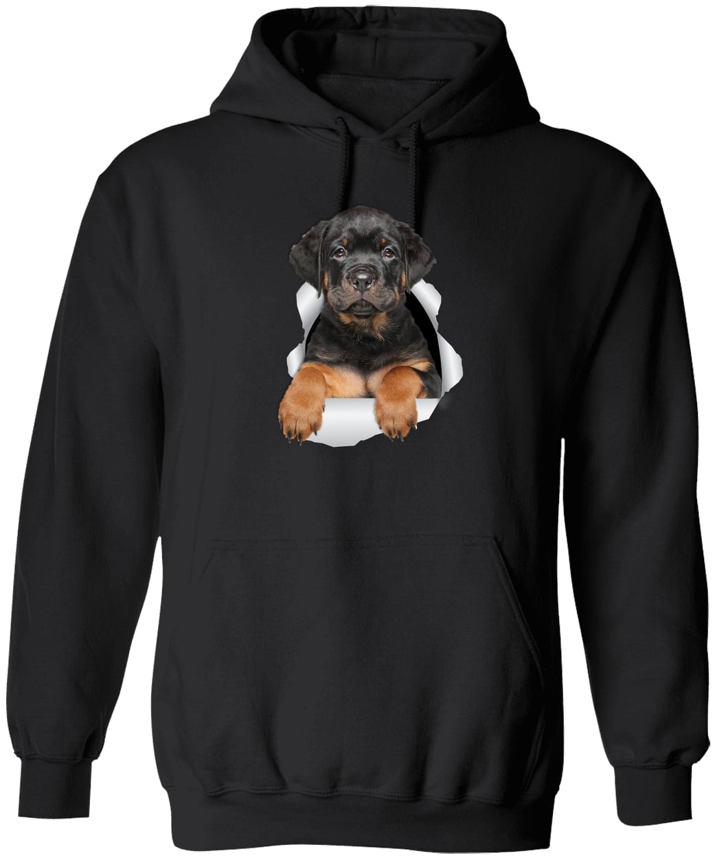 G185 Gildan Pullover Hoodie - Black