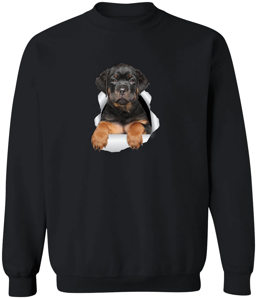 G180 Gildan Crewneck Pullover Sweatshirt - Black