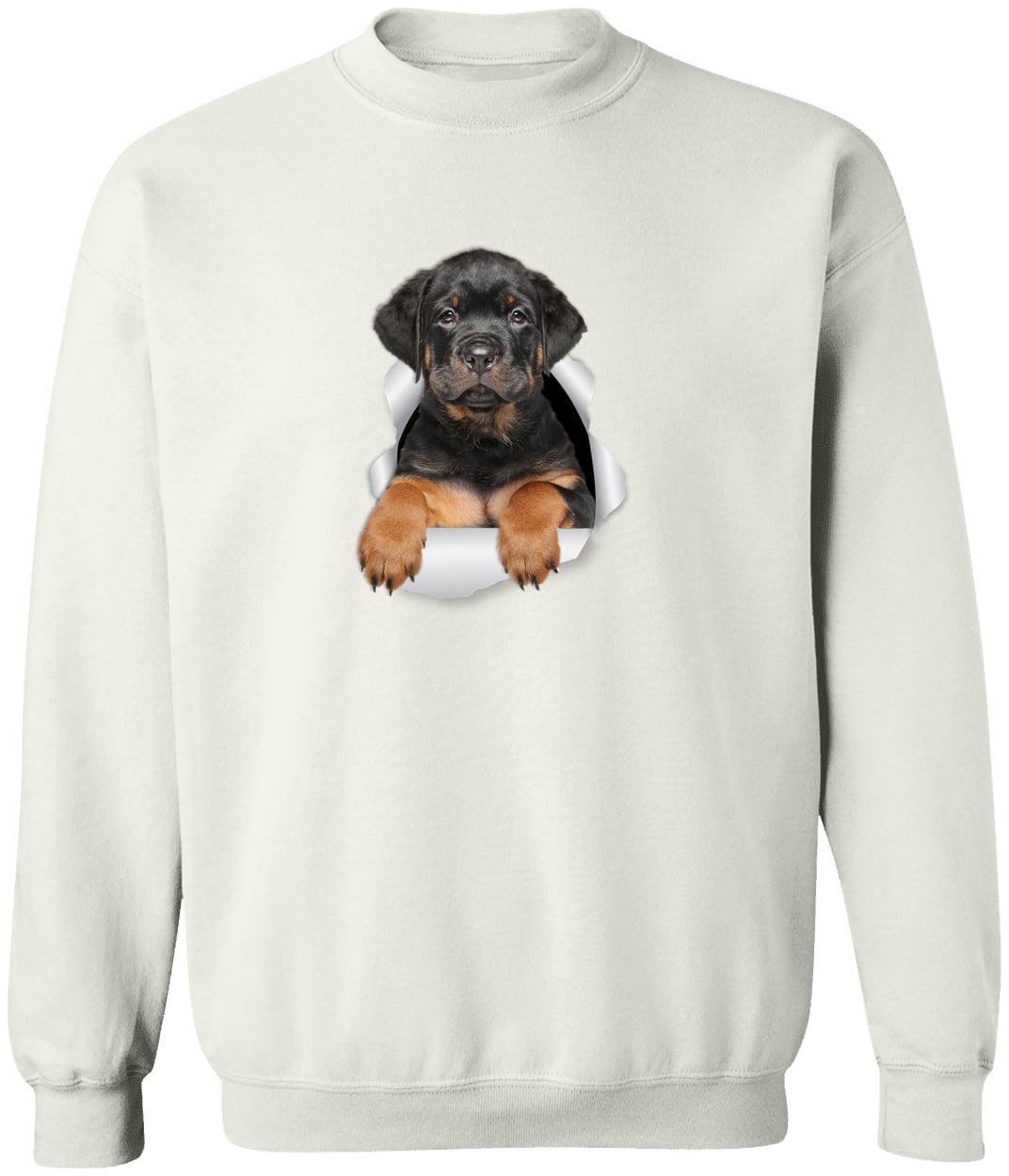 G180 Gildan Crewneck Pullover Sweatshirt - White