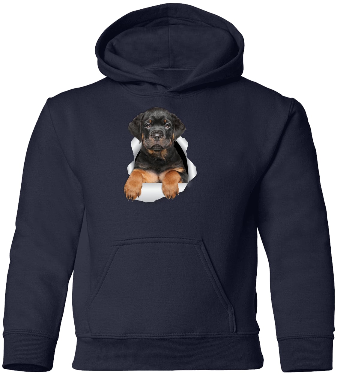 G185B Gildan Youth Pullover Hoodie - Navy