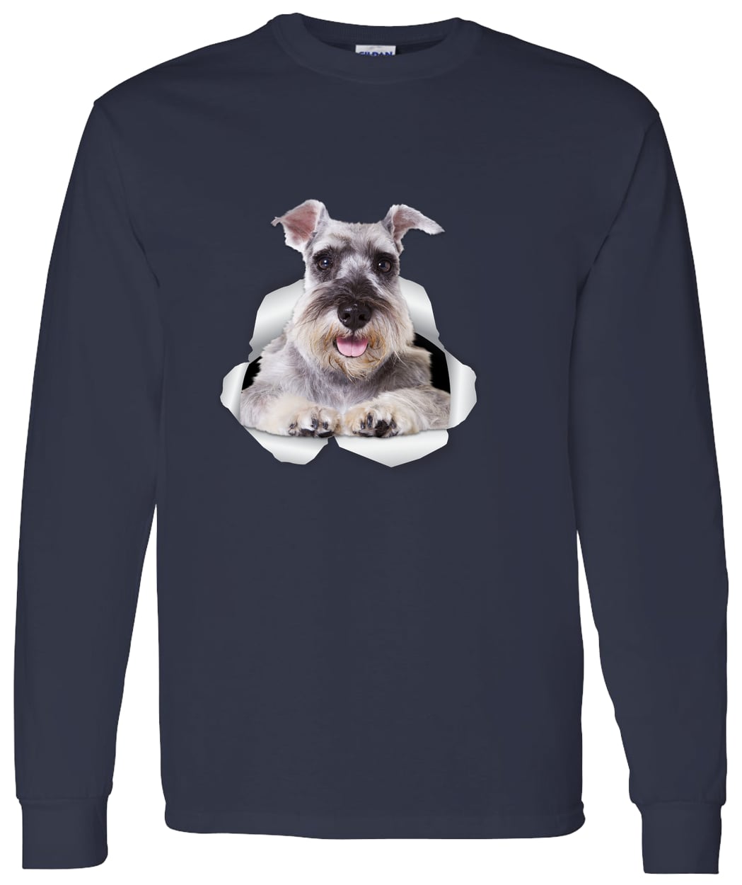 G540 LS T-Shirt 5.3 oz. - Navy