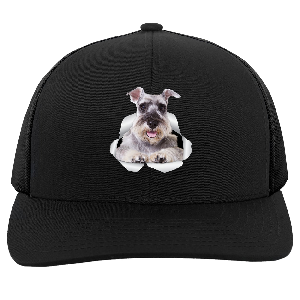 104C Trucker Snap Back - Black