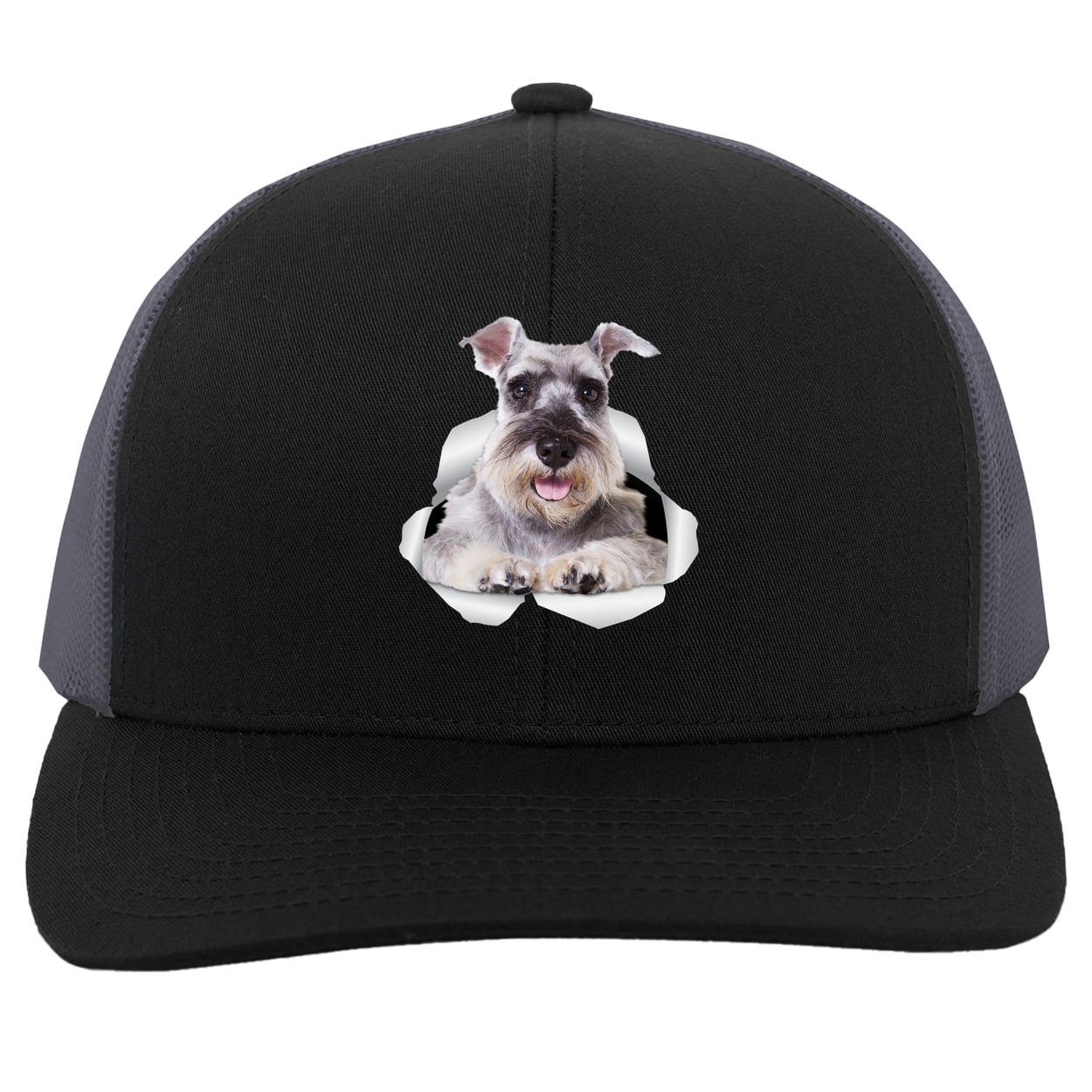104C Trucker Snap Back - Black/Graphite