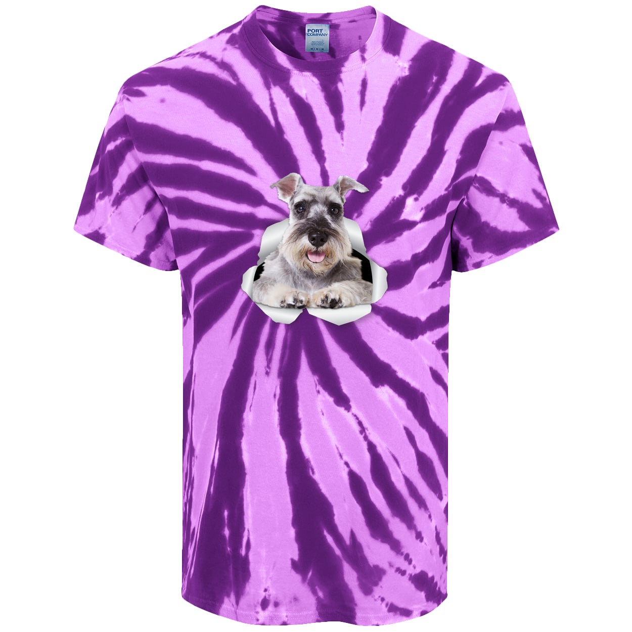 PC147 Port & Company Tie-Dye Tee - Purple