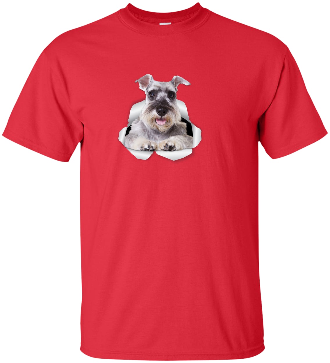 G200T Gildan Mens Tall Ultra Cotton Tee - Red
