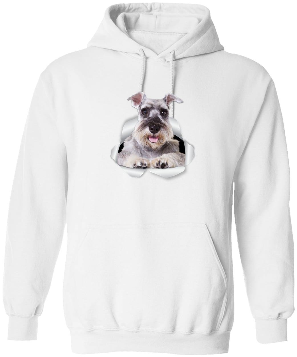 G185 Gildan Pullover Hoodie - White