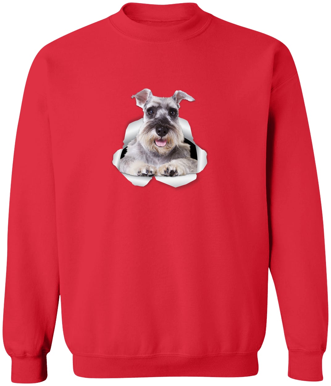 G180 Gildan Crewneck Pullover Sweatshirt - Red