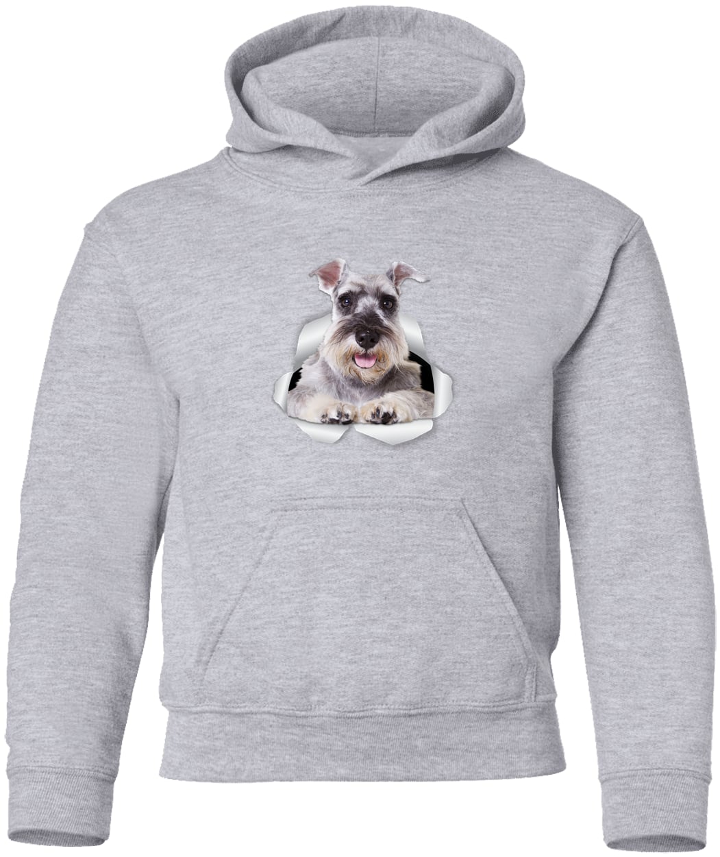 G185B Gildan Youth Pullover Hoodie - Sport Grey