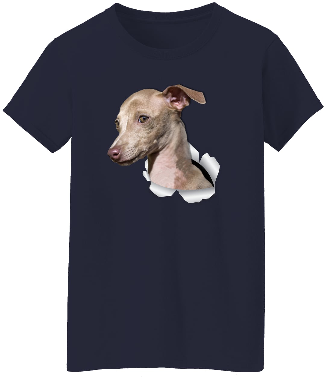 G500L Ladies' 5.3 oz. T-Shirt - Navy