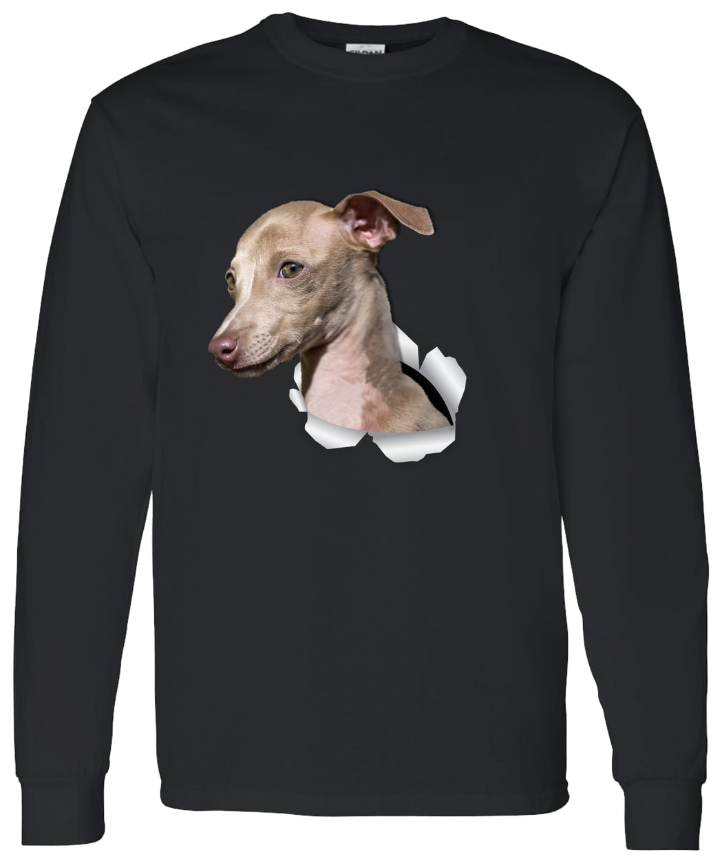 G540 LS T-Shirt 5.3 oz. - Black