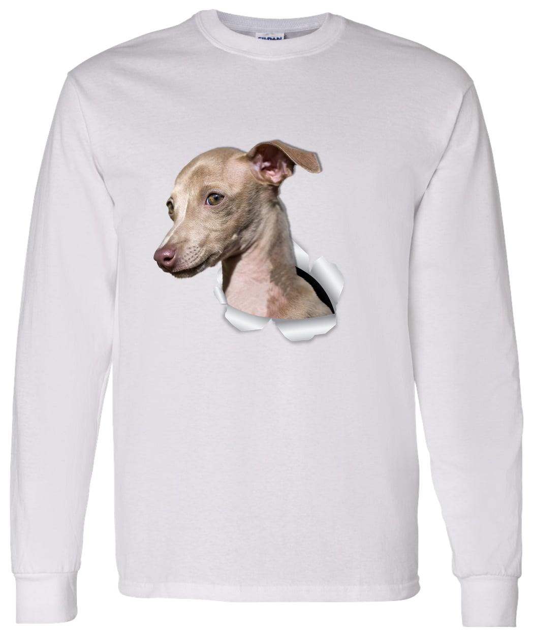 G540 LS T-Shirt 5.3 oz. - White