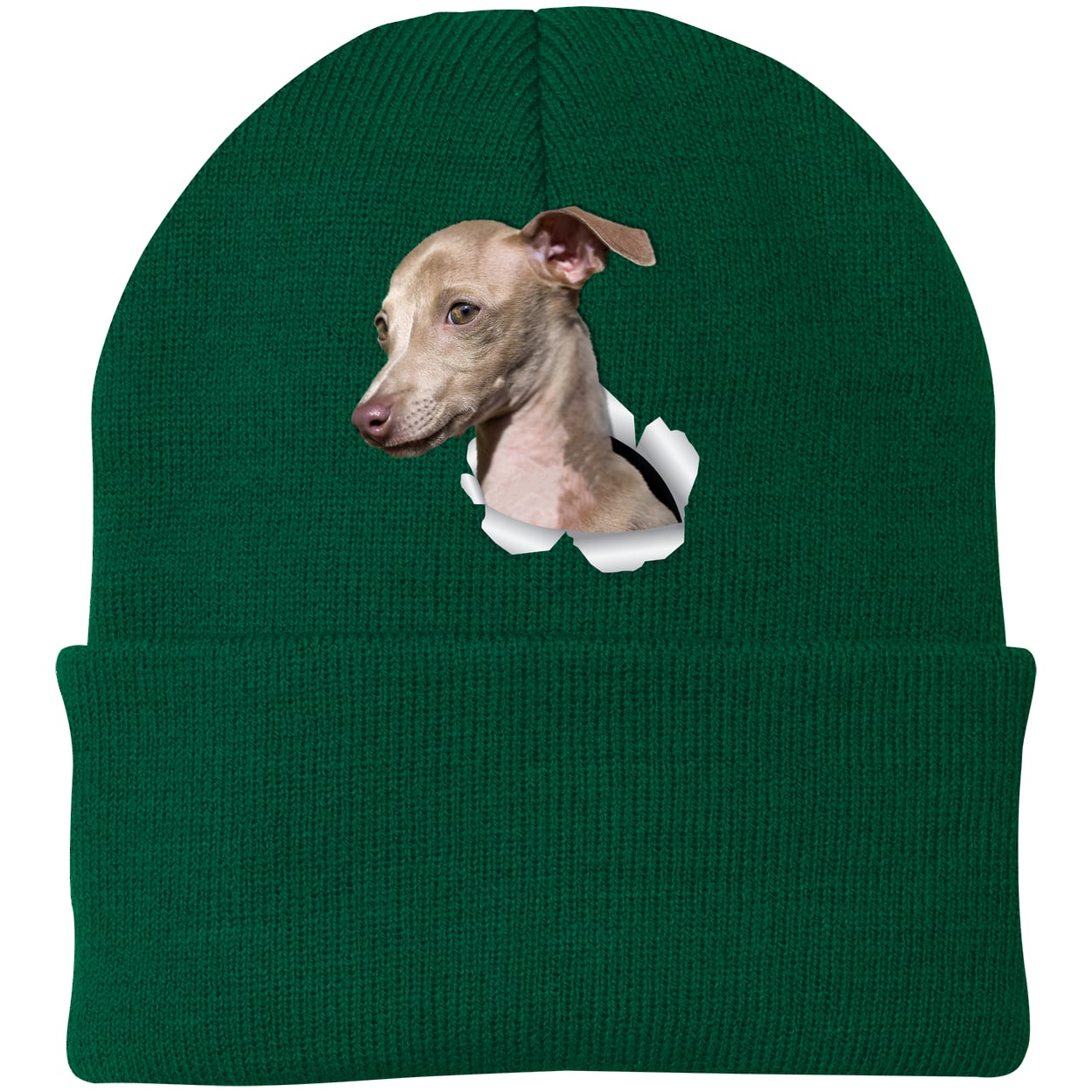CP90 Port & Company Knit Beanie - Athletic Green