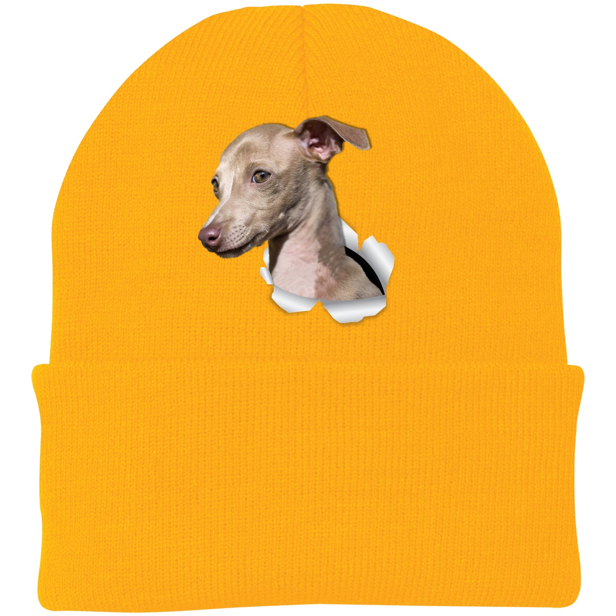 CP90 Port & Company Knit Beanie - Athletic Gold