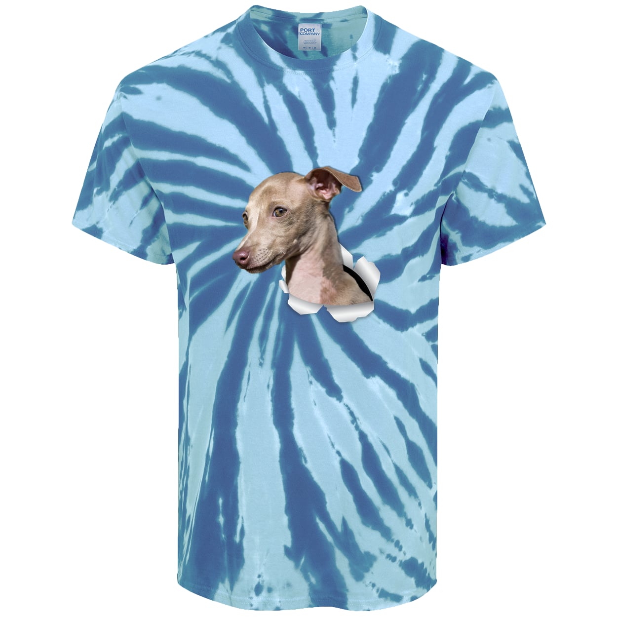 PC147 Port & Company Tie-Dye Tee - Royal