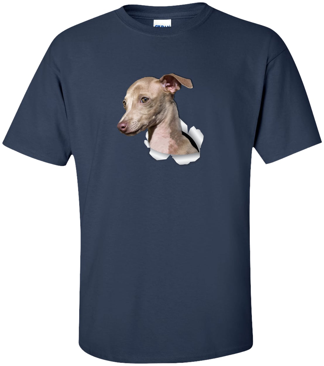G200T Gildan Mens Tall Ultra Cotton Tee - Navy